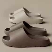 Coconut Cloud Flip Flops, Thick-soled Sandals