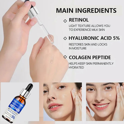 Facial skin care - Retinol & Collagen Face Essence, Anti Aging Nourish skin.