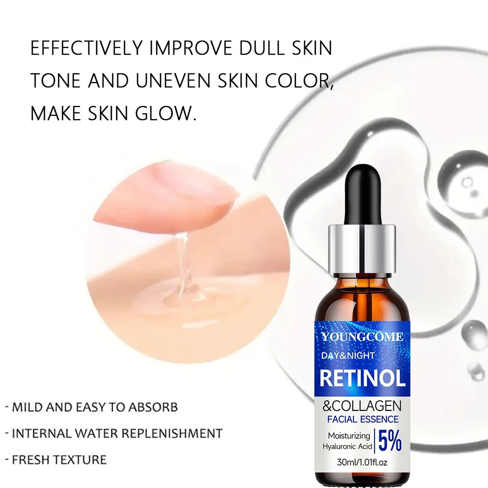 Facial skin care - Retinol & Collagen Face Essence, Anti Aging Nourish skin.
